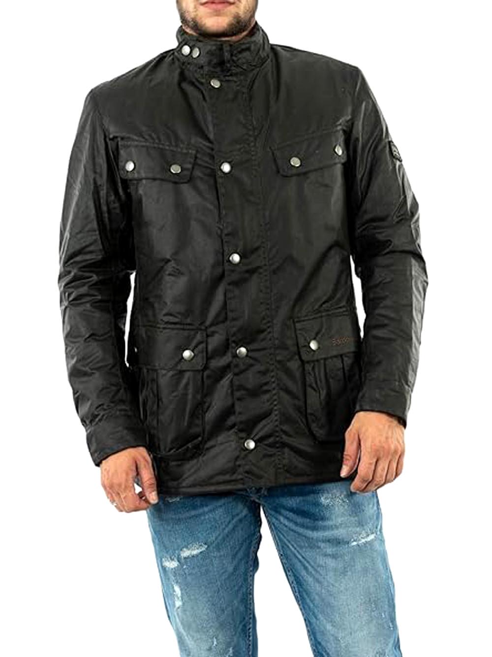 Barbour Giubbotto Uomo Mod. Duke Wax MWX0337 SG91 Verde