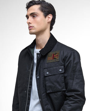 Barbour Giubbino Uomo Mod. International Workers Wax MWX1853-BK51 BK51 NERO