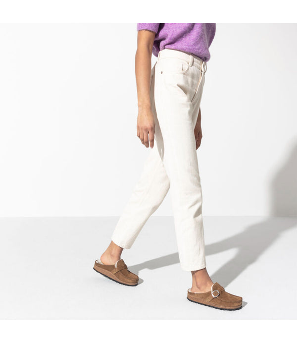 Birkenstock Ciabatta Donna Mod. 1018127 BUCKLEY SHARLING TEA Tea