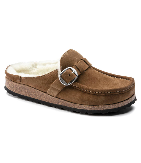 Birkenstock Ciabatta Donna Mod. 1018127 BUCKLEY SHARLING TEA Tea