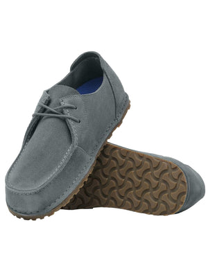 Birkenstock Scarpa Uomo Mod. 1030035 UTTI LACE GRIGIO Grigio