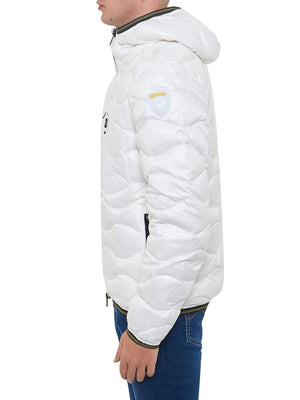 Blauer Giubbotto corto Mod. BLUC03074 006355 100 Bianco