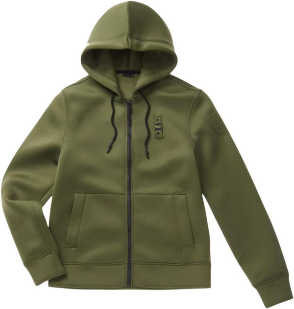 Blauer Felpa cappuccio Mod. BLUF02093 004745 670 Verde