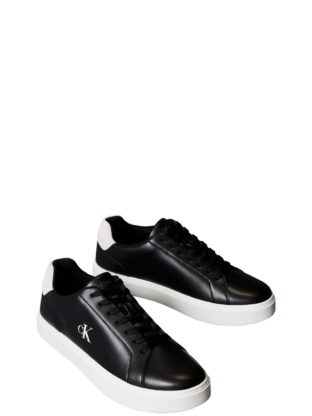 Calvin Klein Sneakers Uomo Mod. YM0YM01435 PELLE 0GM Nero