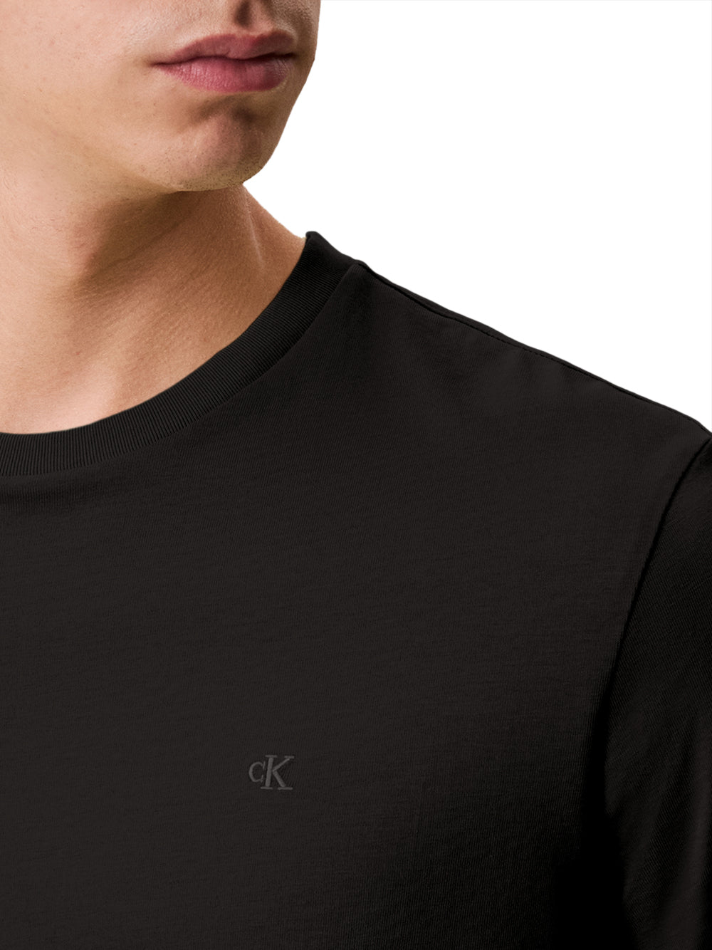Calvin Klein Jeans T-shirt Uomo Mod. LV040HM265 BAE BLACK