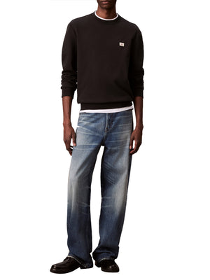 Calvin Klein Jeans Felpa G Uomo Mod. LV04RC273G UB1 BLACK