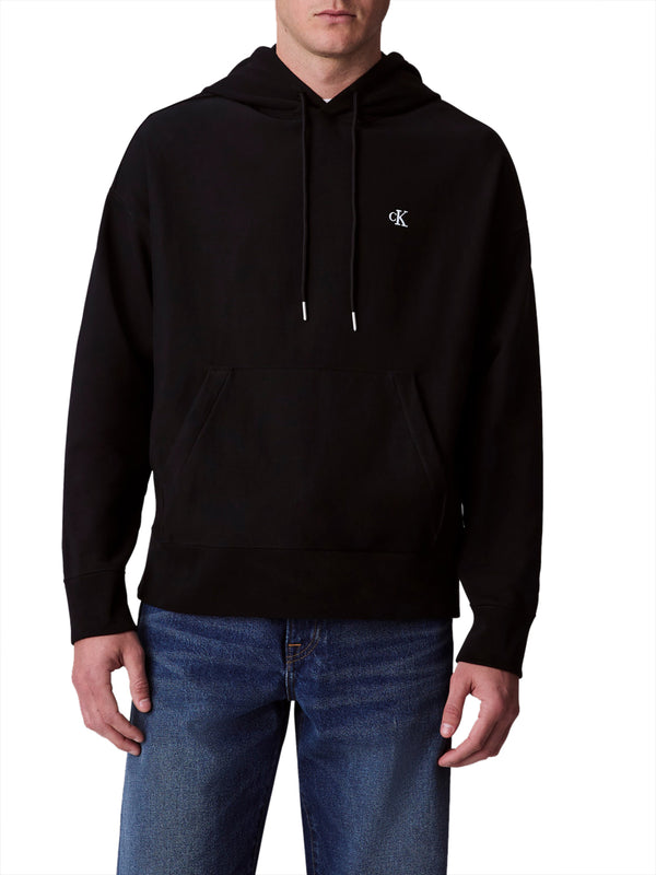 Calvin Klein Jeans Felpa cappuccio Uomo Mod. LV04RC278G UB1 Black