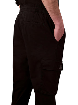 Calvin Klein Jeans Pantalone Cargo Uomo Mod. LV04RC617G UB1 Black