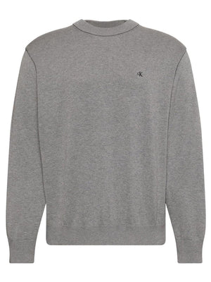 Calvin Klein Jeans Maglione Girocollo Uomo Mod. LV4RC309G P7E Grigio