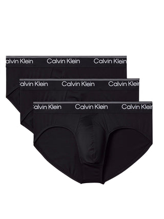 Calvin Klein Slip Uomo Mod. LV00NB4408 3PACK UB1 Nero