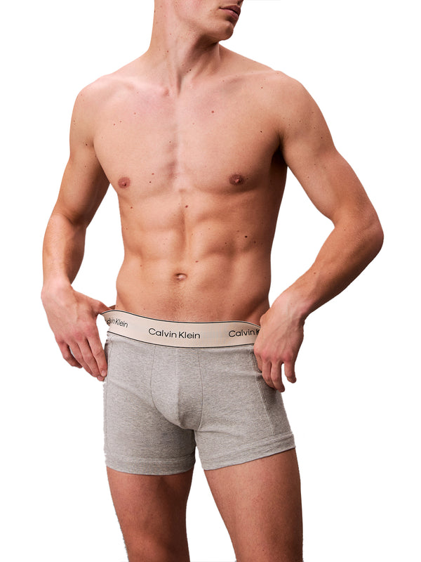 Calvin Klein Boxer Uomo Mod. LV00NB4446 3PACKTRUNK 2XK Multicolor