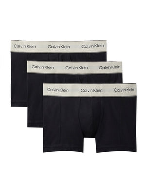 Calvin Klein Boxer Uomo Mod. LV00NB4446 3PACKTRUNK UB1 Nero