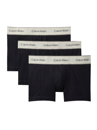 Calvin Klein Boxer Uomo Mod. LV00NB4446 3PACKTRUNK UB1 Nero