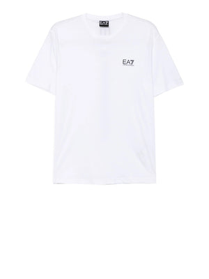 Ea7 Emporio Armani T-shirt Uomo Mod. 7M000567 AF10375 M0003 Bianco