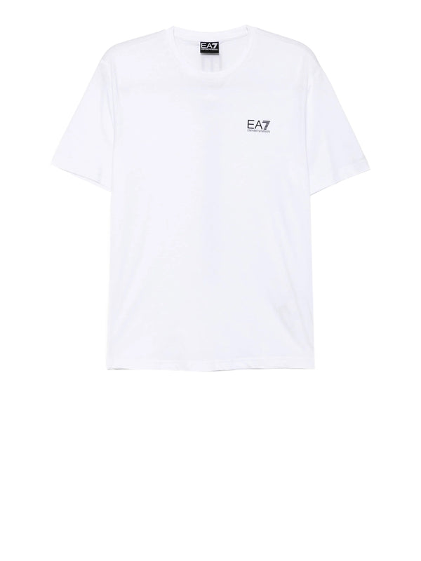 Ea7 Emporio Armani T-shirt Uomo Mod. 7M000567 AF10375 M0003 Bianco