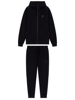 Ea7 Emporio Armani Tuta Uomo Mod. 7M000665 AF12501 UC001 Nero
