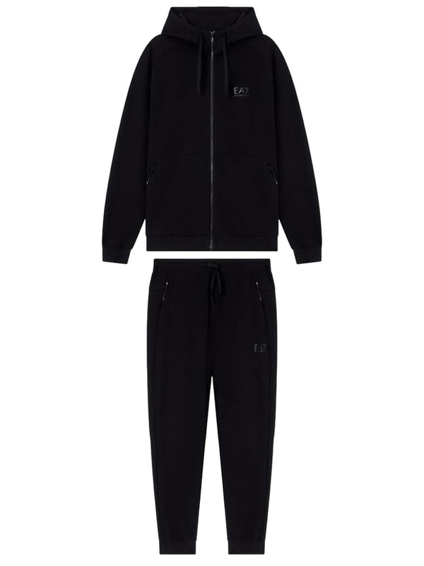 Ea7 Emporio Armani Tuta Uomo Mod. 7M000665 AF12501 UC001 Nero