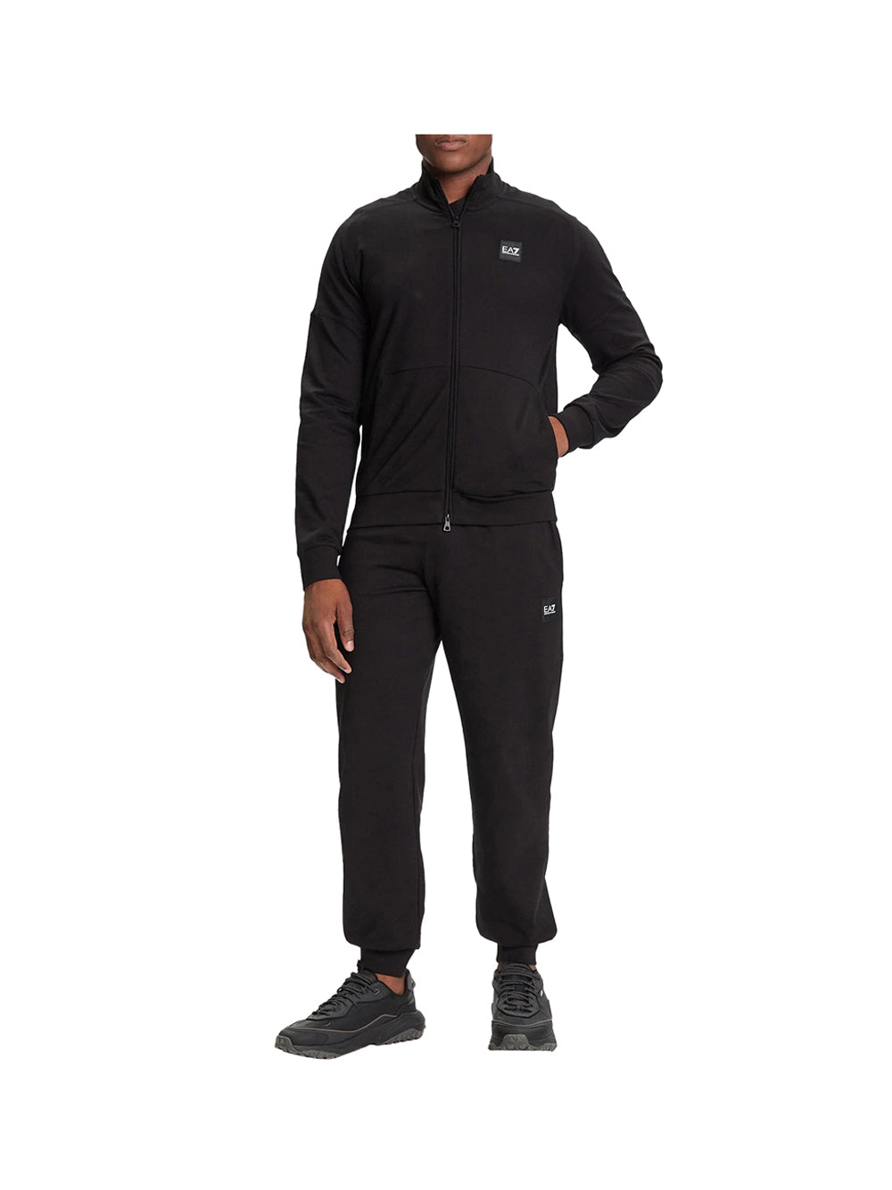 Ea7 Emporio Armani Tuta Uomo Mod. 7M000907 AF13512 UC001 Nero