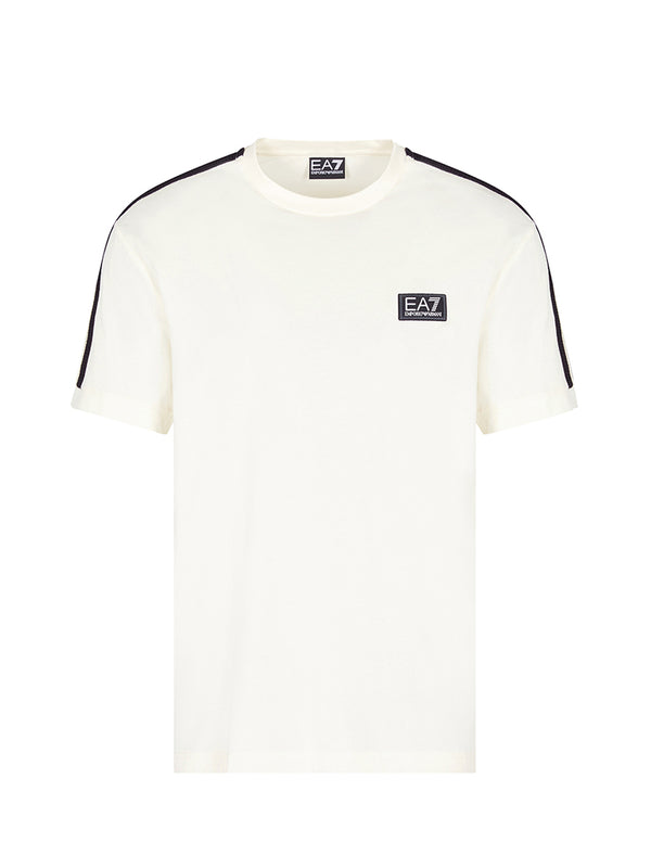 Ea7 Emporio Armani T-shirt Uomo Mod. 7M000956 AF10375 U1105 Panna