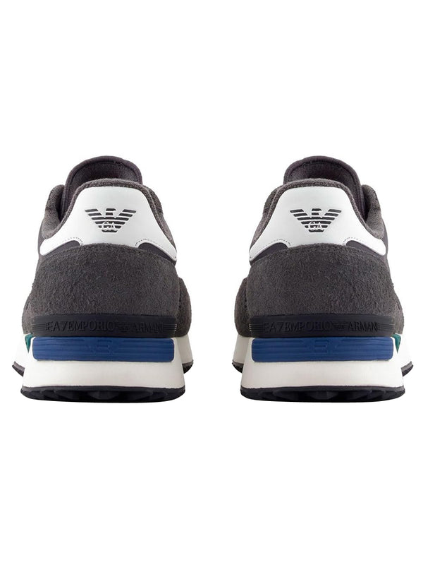 Ea7 Emporio Armani Sneakers UNISEX Mod. 7X000380 AF19175 MZ227 Antracite