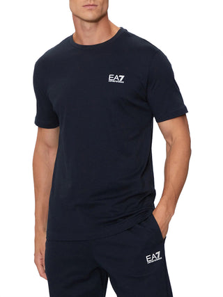 Ea7 Emporio Armani T-shirt Uomo Mod. 8NPT25 PJVPZ 1562 Blu