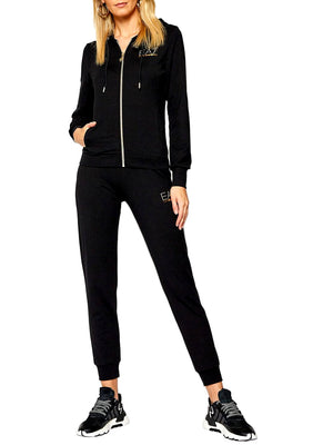Ea7 Emporio Armani Tuta Donna Mod. 8NTV51 TJ9RZ 1200 Nero