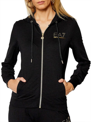 Ea7 Emporio Armani Tuta Donna Mod. 8NTV51 TJ9RZ 1200 Nero