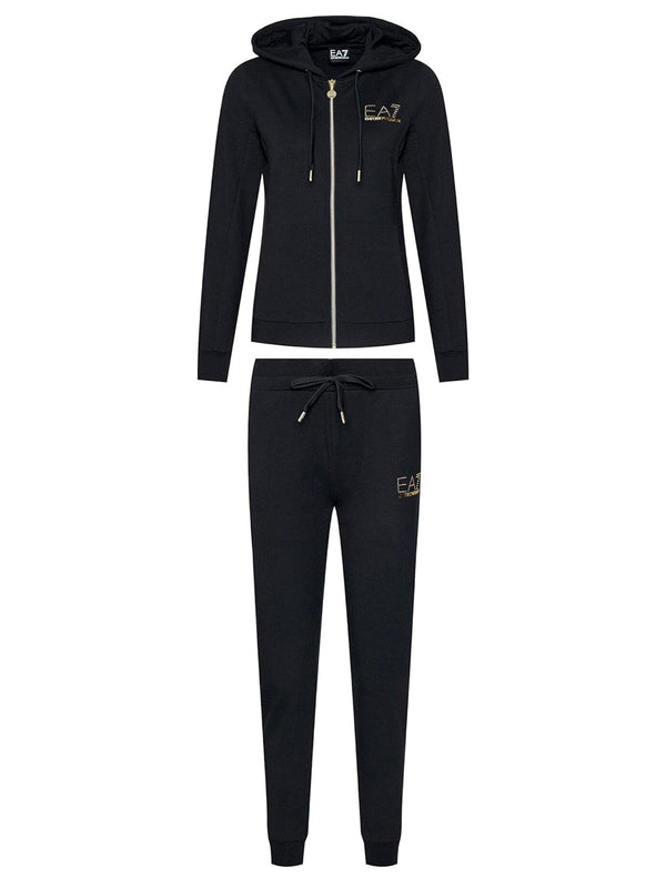Ea7 Emporio Armani Tuta Donna Mod. 8NTV51 TJ9RZ 1200 Nero