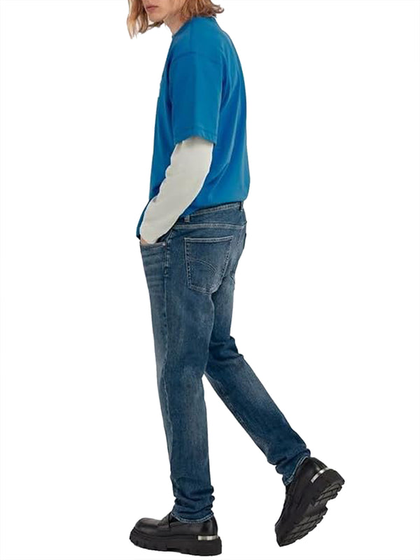 GAS Jeans Uomo Mod. A7521 ALBERT SIMPLE REV 53MM Denim