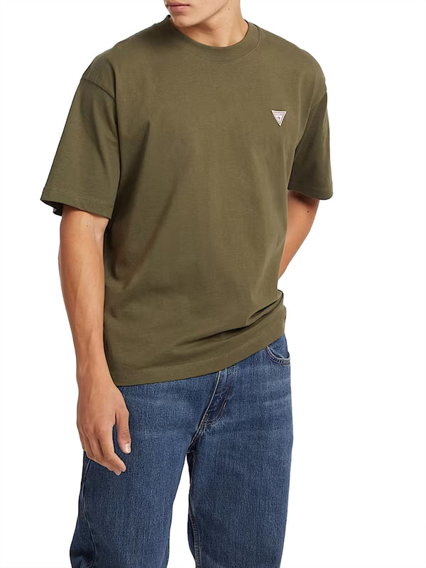 GUESS JEANS T-shirt Uomo Mod. M4YI46 K8FQ4 G8EV Verde