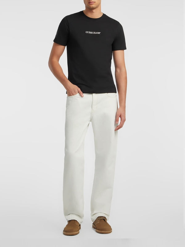 GUESS JEANS T-shirt Uomo Mod. M4YI52 K8HM0 JBLK Black