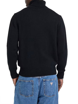 Guess Maglione C.A. Uomo Mod. M5BR58 Z0561 JBLK Nero