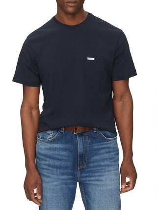 GUESS JEANS T-shirt Uomo Mod. M5RI74 K8FQ4 A71W Blu