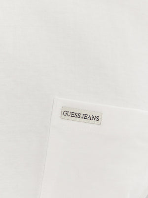 GUESS JEANS T-shirt Uomo Mod. M5RI74 K8FQ4 G011 Bianco