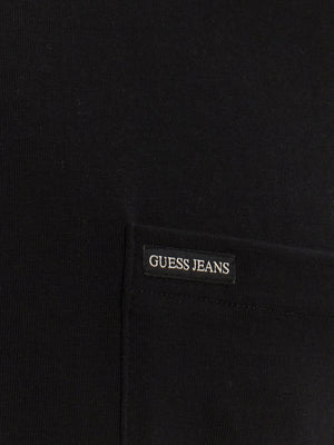 GUESS JEANS T-shirt Uomo Mod. M5RI74 K8FQ4 JBLK Nero