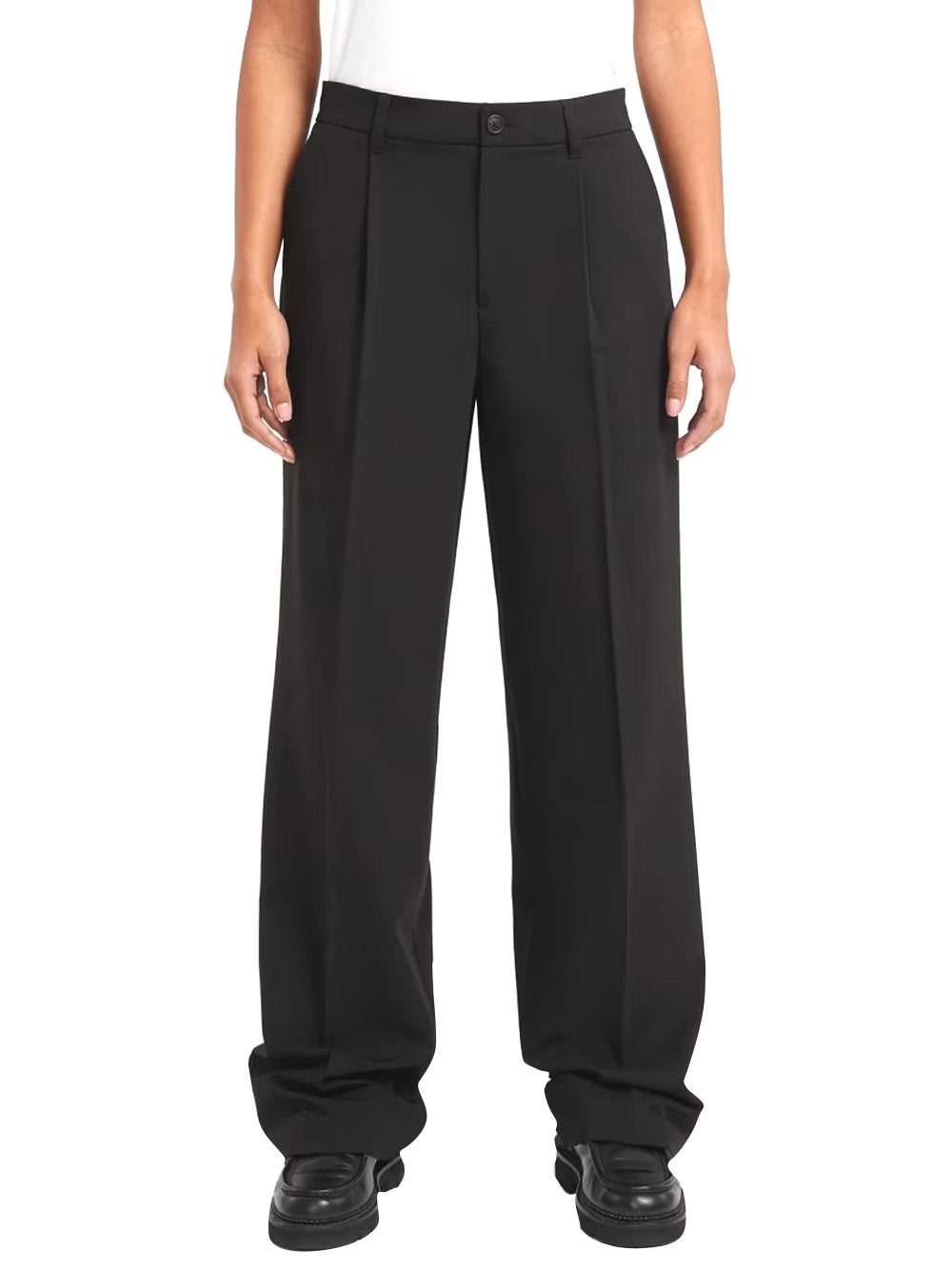 GUESS JEANS Pantalone Donna Mod. W5BB44 W4882 JBLK Nero