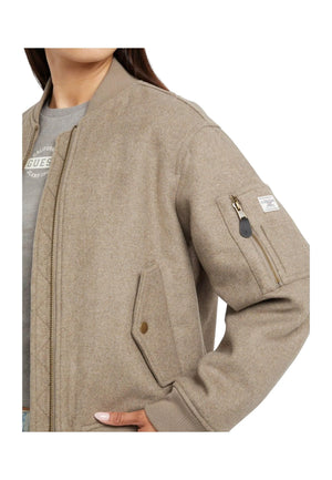 Guess Giubbotto corto Donna Mod. W5BL14 W1482 H18S Beige