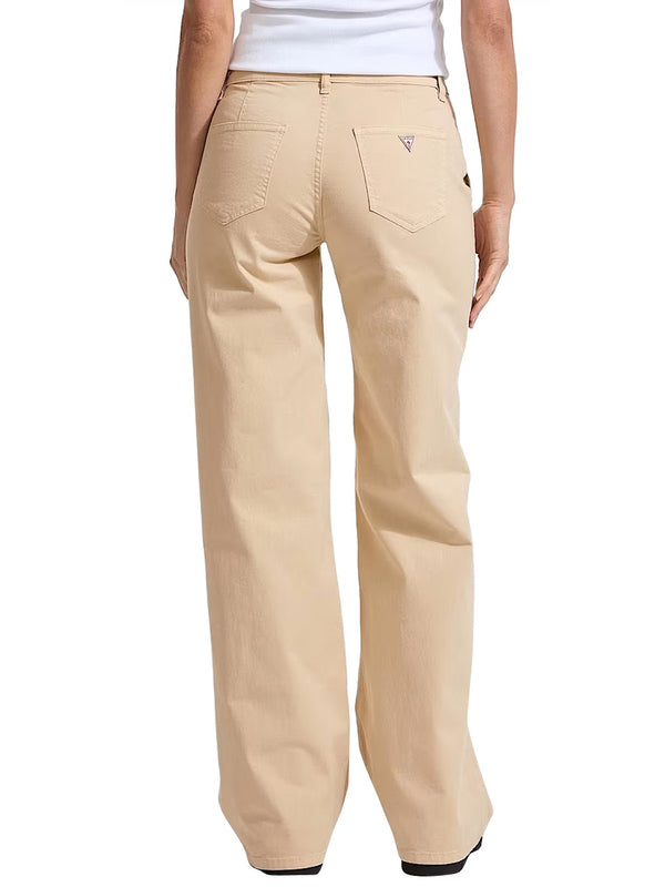 Guess Pantalone Donna Mod. W5GB40 WGB51 A117 Beige