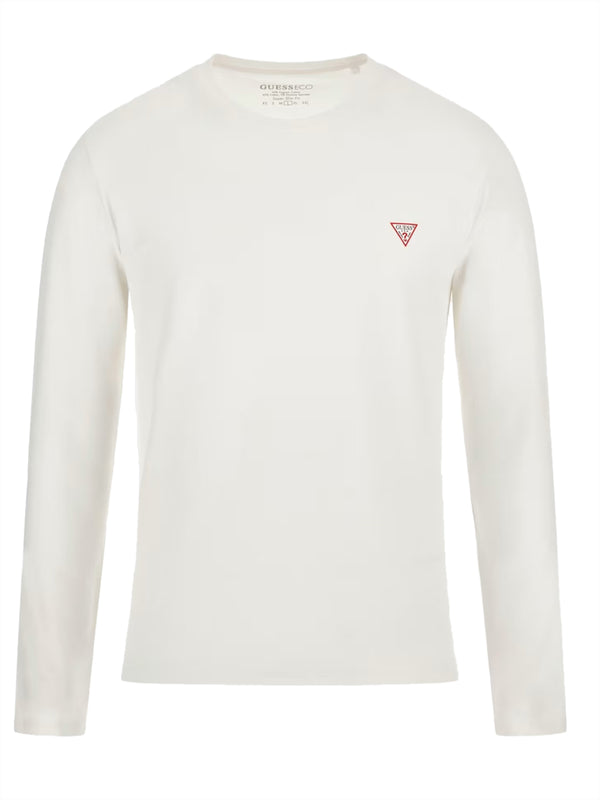Guess T-shitr manica lunga Uomo Mod. M2YI28 J1314 G011 Bianco