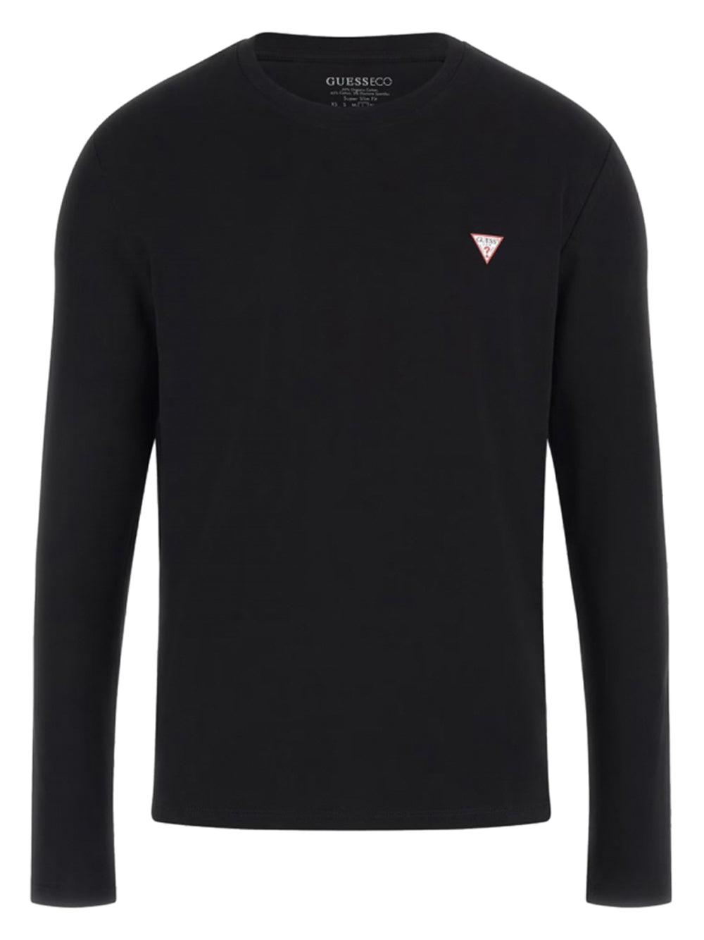 Guess T-shitr manica lunga Uomo Mod. M2YI28 J1314 JBLK Nero