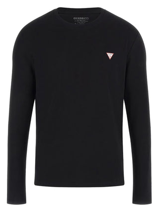 Guess T-shitr manica lunga Uomo Mod. M2YI28 J1314 JBLK Nero