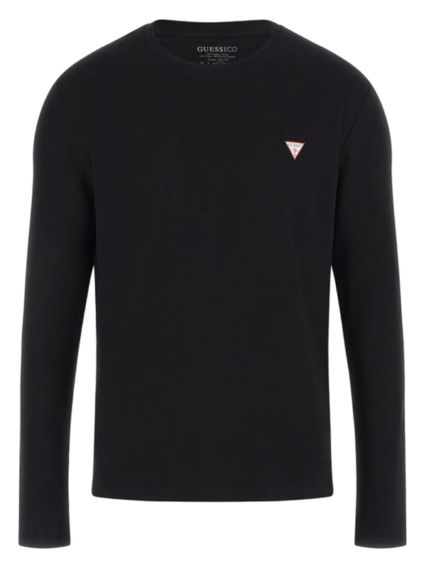 Guess T-shitr manica lunga Uomo Mod. M2YI28 J1314 JBLK Nero