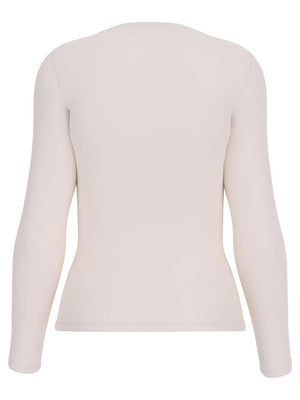 Guess T-shitr Manica Lunnga Donna Mod. W5BI75 J1314 G012 Panna