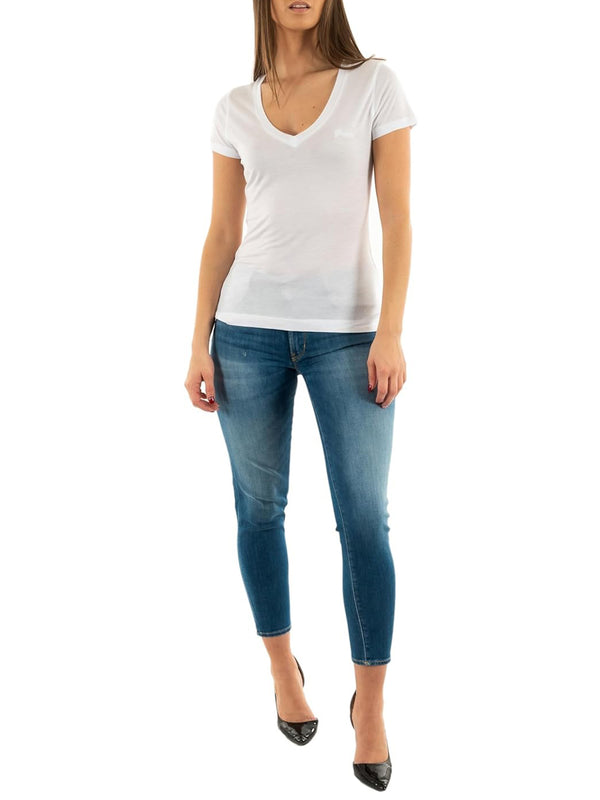 Guess T-shirt Donna Mod. W5GP31 KCSX2 G011 Bianco