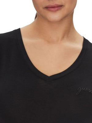 Guess T-shirt Donna Mod. W5GP31 KCSX2 JBLK Nero