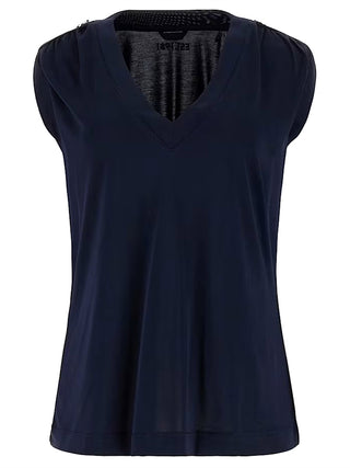 Guess T-shirt Donna Mod. W5YP52 KCYW2 G7V2 Blu