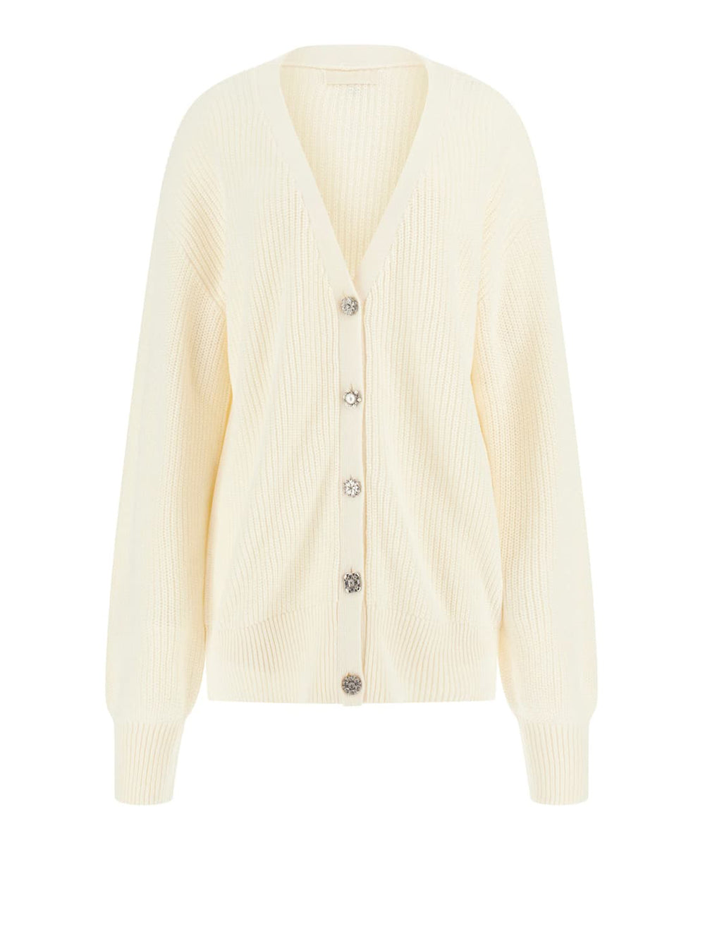 Guess Cardigan Donna Mod. W5YR06 Z3OO0 G012 Panna