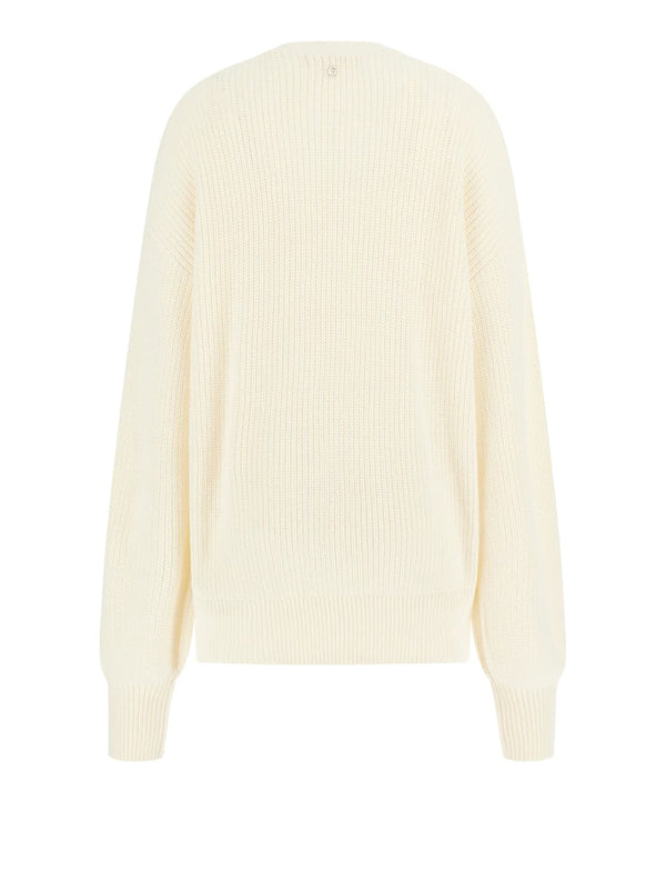 Guess Cardigan Donna Mod. W5YR06 Z3OO0 G012 Panna