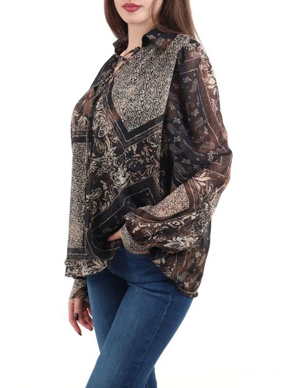 I AM Blusa Donna Mod. 24976 PAINSLEY FANTASIA