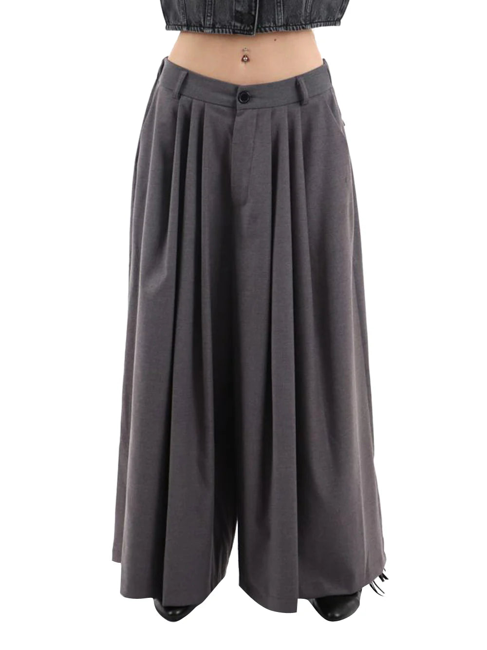 I AM Pantalone Donna Mod. 25098 ANTRACITE Antracite